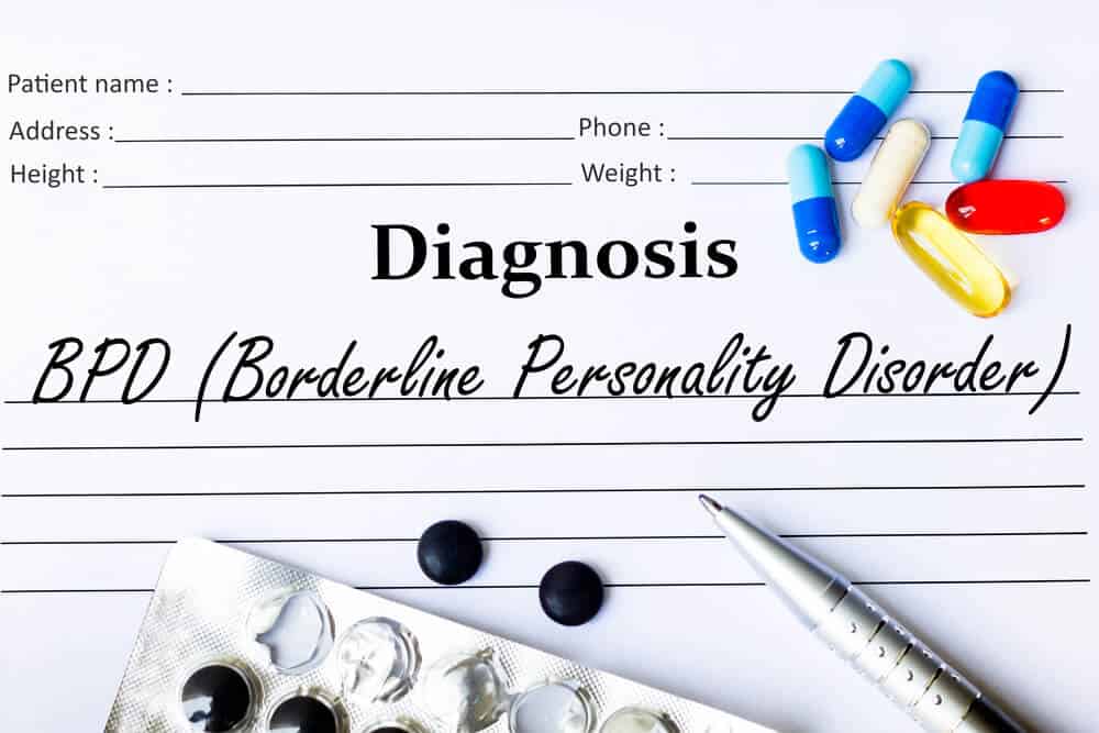 Diagnosis Pad - BPD - Meadowglade|Therapy - BPD - Meadowglade