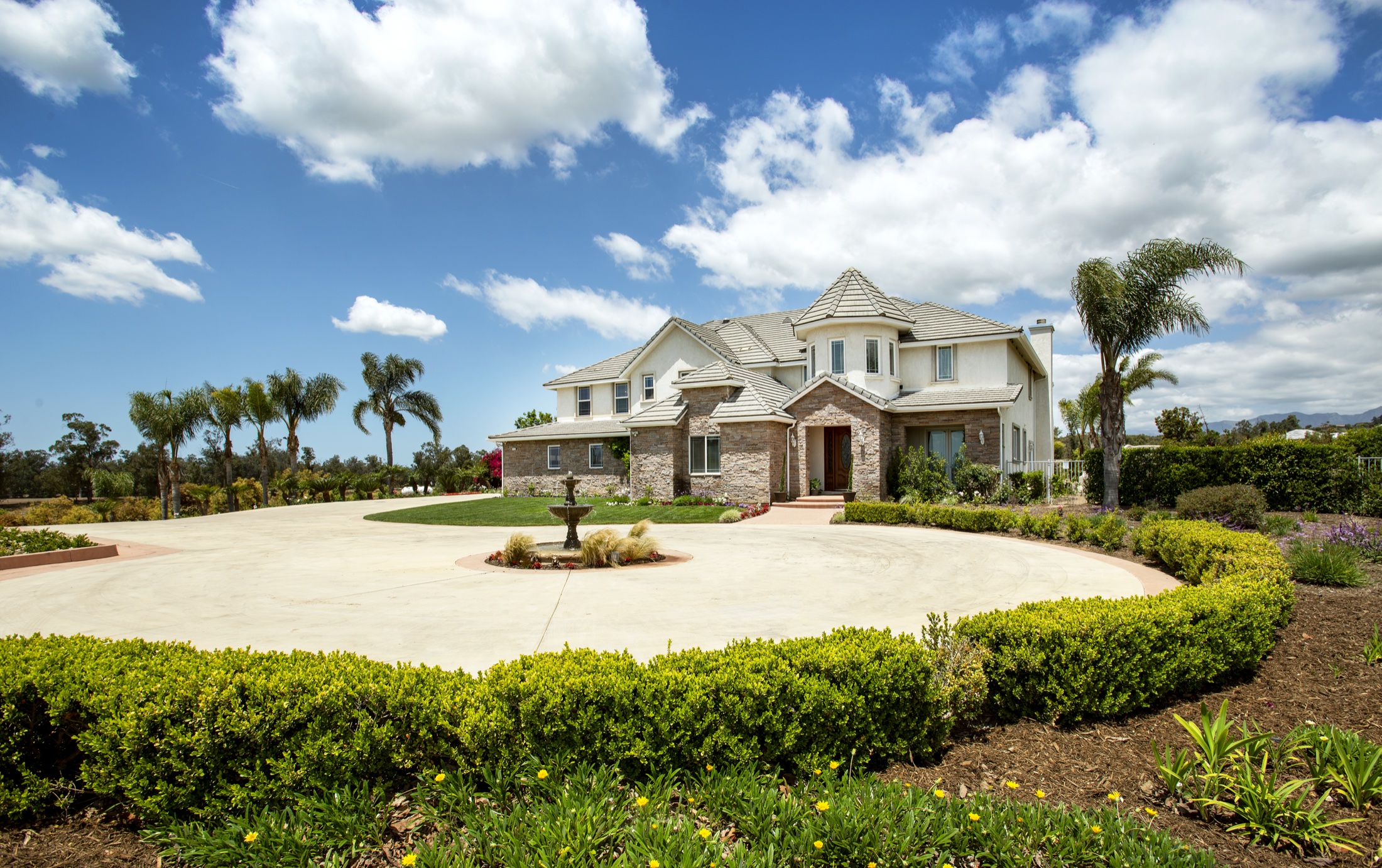 The Meadowglade main house and gardens in Moorpark, used for optional PHP supportive housing