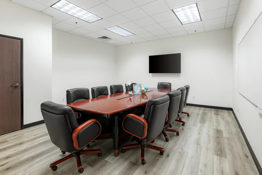 Group meeting room at The Meadowglade outpatient clinic